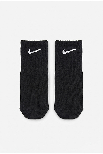 Nike Černé Nízké Kotníkové Ponožky