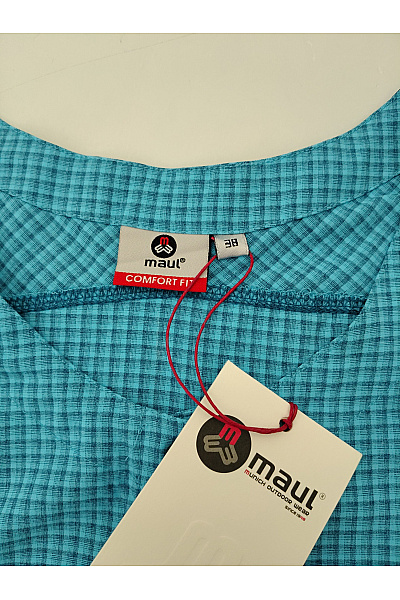 MAUL SPORTS Dámská modrá kostkovaná košile bez rukávů Vel. EU 38 | MAUL SPORTS | obrázek 4