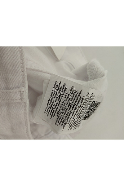 ONLY Bílé bavlněné džíny s vysokým pasem wide leg Velikost S/30 | ONLY | obrázek 7