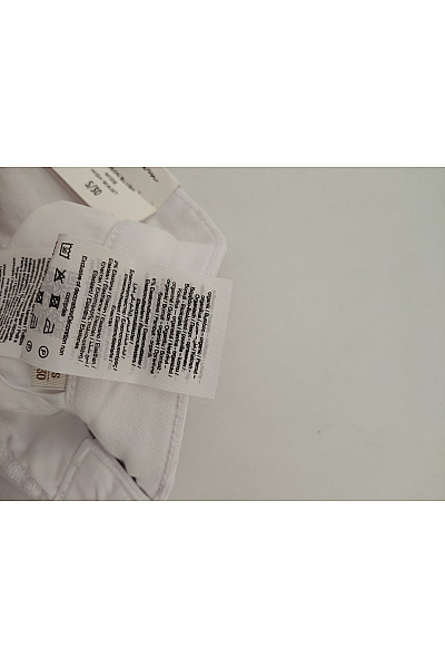 ONLY Bílé bavlněné džíny s vysokým pasem wide leg Velikost S/30 | ONLY | obrázek 8
