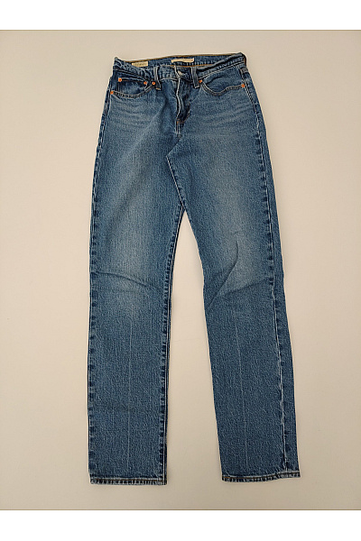 LEVIS Dámské bavlněné džíny s vysokým pasem rovné Velikost 27 | LEVIS | obrázek 3