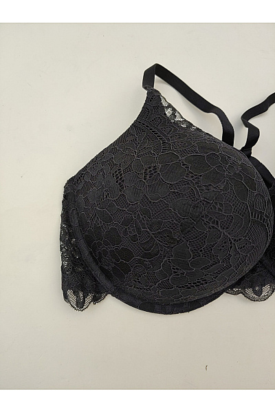 La Senza Černá krajková push up podprsenka s překříženými zády | La Senza | obrázek 3