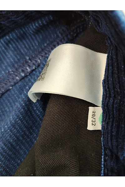 Armedangels Pánské modré manšestrové kalhoty široké volné bavlněné Vel. 28/32 | armedangels | obrázek 8