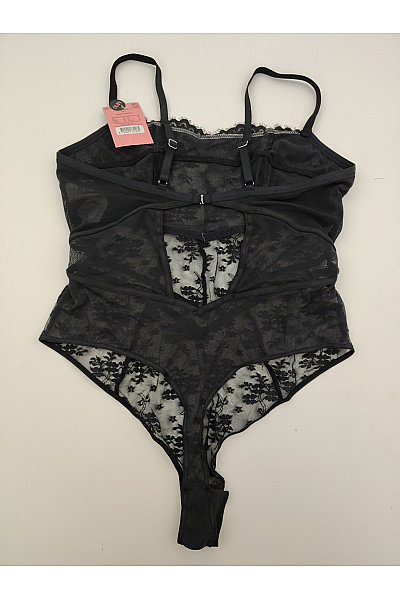 Hunkemoller Černé krajkové body luxusní spodní prádlo Vel. EU M | Hunkemoller | obrázek 6