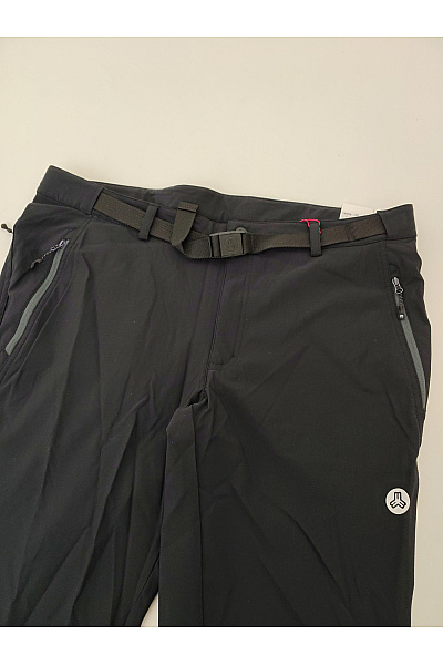 MAUL SPORTS Černé pánské outdoorové turistické kalhoty s páskem Vel. DE 56 | MAUL SPORTS | obrázek 4