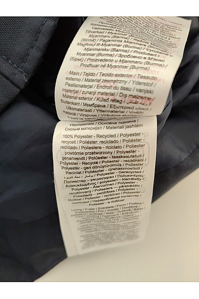 ONLY Dívčí černá dlouhá prošívaná bunda s kapucí Velikost 14Y | ONLY | obrázek 6