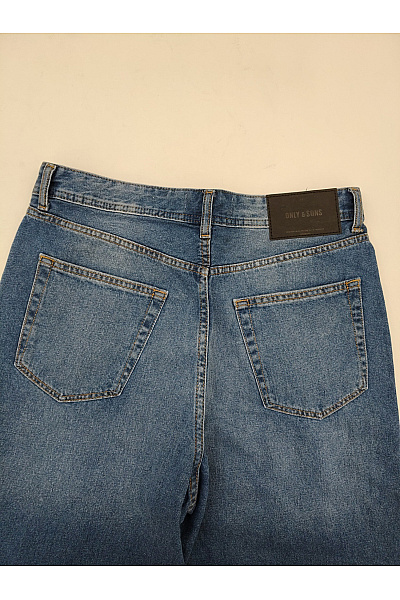 ONLY & SONS Dámské bavlněné džíny s vysokým pasem široké Velikost US W29 L30 | ONLY & SONS | obrázek 9
