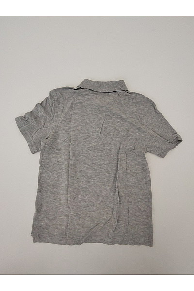 GANT Pánské šedé bavlněné polo tričko s krátkým rukávem slim fit Velikost L | GANT | obrázek 8