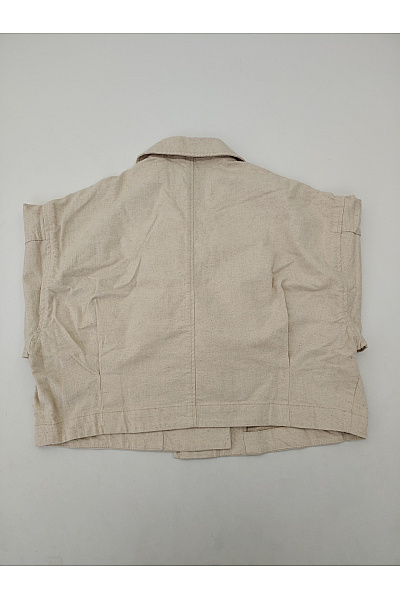 Marc O´Polo Béžová bavlněná krátká košilová bunda oversize Velikost L | Marc O´Polo | obrázek 11