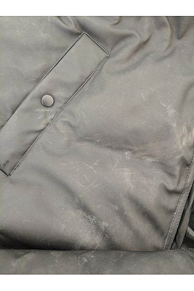 VERO MODA Dámská černá zimní dlouhá prošívaná puffer bunda s kapucí Vel. XL | VERO MODA | obrázek 7