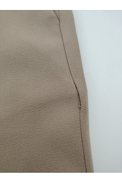 Dámské béžové zvonové kalhoty s vysokým pasem Vel. EU 38 | Unimoda | obrázek 5