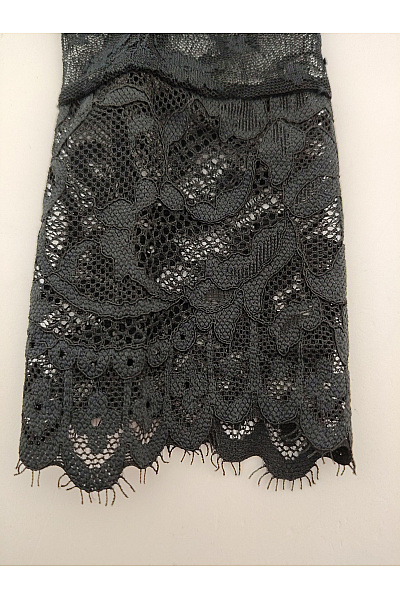 Hunkemoller Černé krajkové bolerko s dlouhým rukávem elegantní Vel. EU M | Hunkemoller | obrázek 5