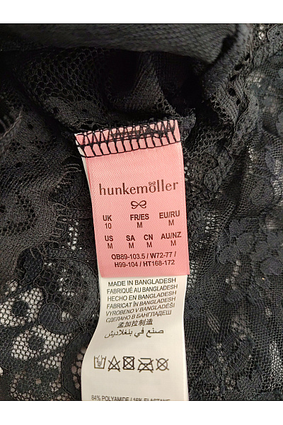 Hunkemoller Černé krajkové bolerko s dlouhým rukávem elegantní Vel. EU M | Hunkemoller | obrázek 8