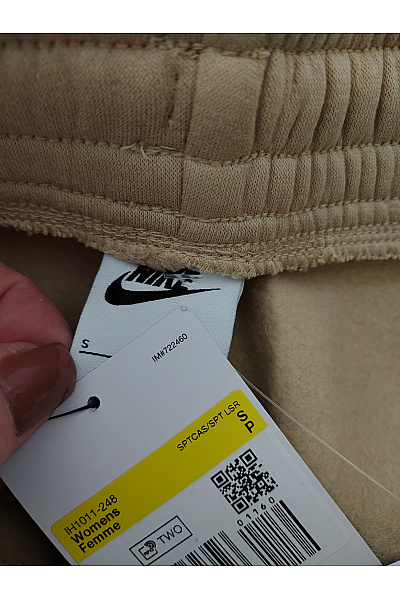 Nike Bavlněné dámské tepláky s širokými nohavicemi a vysokým pasem Vel. S | Nike | obrázek 7