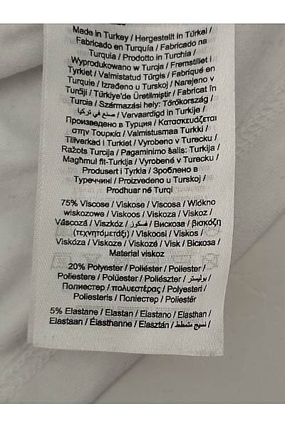 ONLY Dámské bílé basic tričko s krátkým rukávem a kulatým výstřihem Vel. XXL | ONLY | obrázek 7