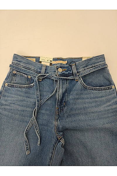 LEVIS Dámské bavlněné široké džíny s vysokým pasem Velikost 25 X 31 | LEVIS | obrázek 6