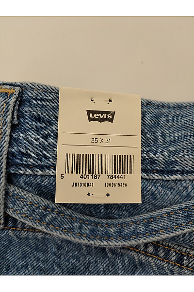 LEVIS Dámské bavlněné široké džíny s vysokým pasem Velikost 25 X 31 | LEVIS | obrázek 7