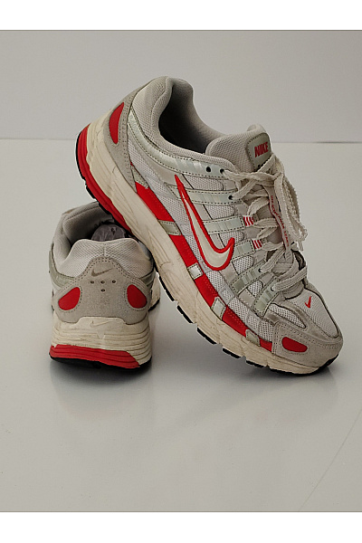 Nike Dámské tenisky W P-6000 Bílé Stříbrné Červené Vel. EU 41 | Nike | obrázek 8