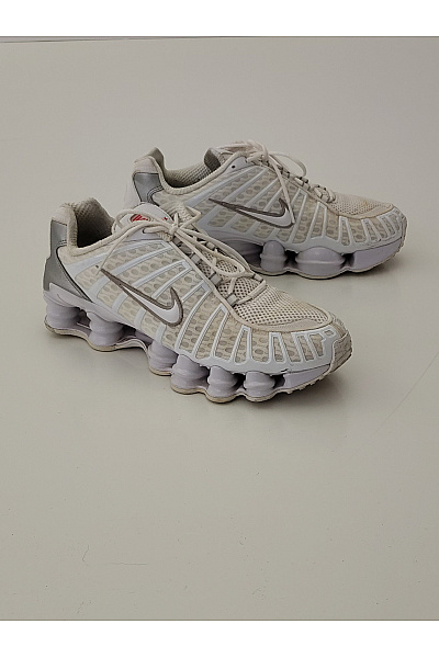 Nike Pánské tenisky Shox TL Bílé Stříbrné Vel. US 10.5 | Nike | obrázek 3