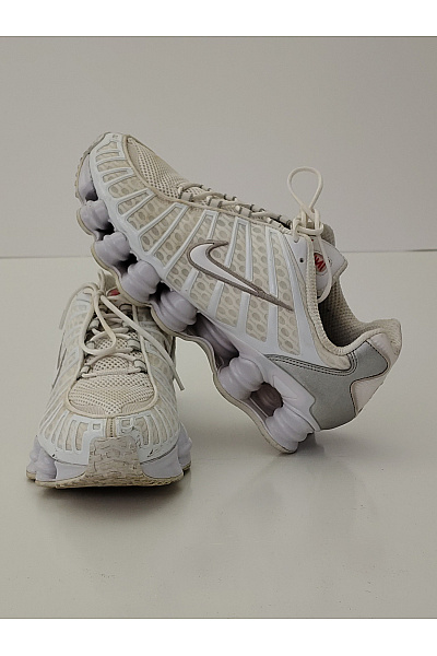 Nike Pánské tenisky Shox TL Bílé Stříbrné Vel. US 10.5 | Nike | obrázek 6
