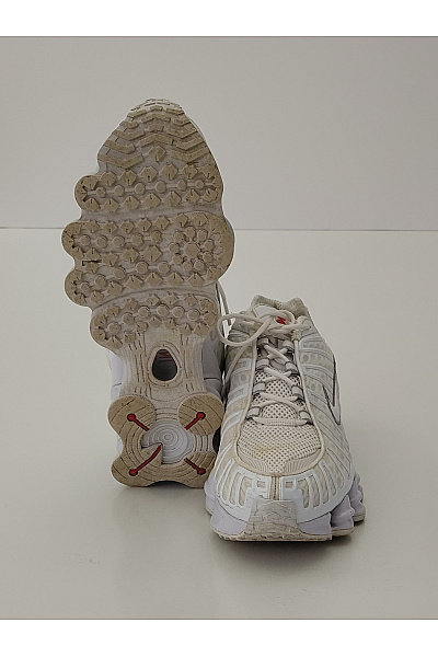 Nike Pánské tenisky Shox TL Bílé Stříbrné Vel. US 10.5 | Nike | obrázek 7
