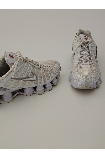 Nike Pánské tenisky Shox TL Bílé Stříbrné Vel. US 10.5 | Nike | obrázek 9