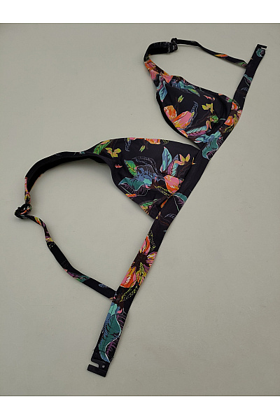 Lasca Barevné květinové bikini plavková podprsenka trojúhelníková Velikost EU 34A/B | Lasca | obrázek 6