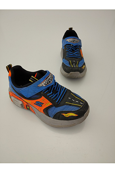 SKECHERS tenisky Chlapecké sportovní na suchý zip Barevné Vel. EU 34 | SKECHERS | obrázek 2