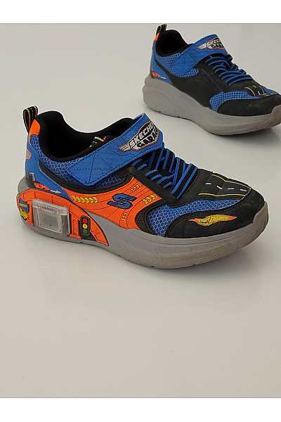 SKECHERS tenisky Chlapecké sportovní na suchý zip Barevné Vel. EU 34 | SKECHERS | obrázek 3