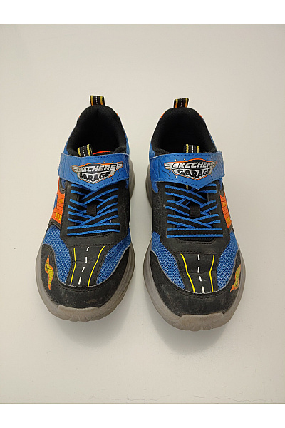 SKECHERS tenisky Chlapecké sportovní na suchý zip Barevné Vel. EU 34 | SKECHERS | obrázek 5