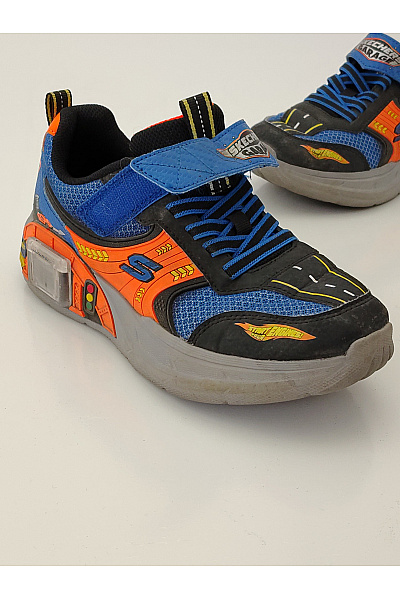 SKECHERS tenisky Chlapecké sportovní na suchý zip Barevné Vel. EU 34 | SKECHERS | obrázek 10