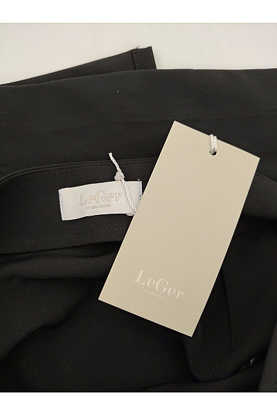 LEGEA Černá zavinovací mini sukně elegantní Velikost EU 36 | LEGEA | obrázek 7