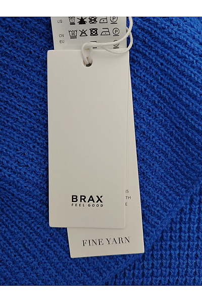 BRAX Modrá vlněná pletená šála | BRAX | obrázek 4