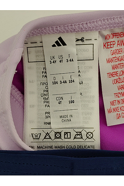 ADIDAS Dívčí dvoudílné plavky s motivem Frozen fialové Vel. DE 104 | ADIDAS | obrázek 9