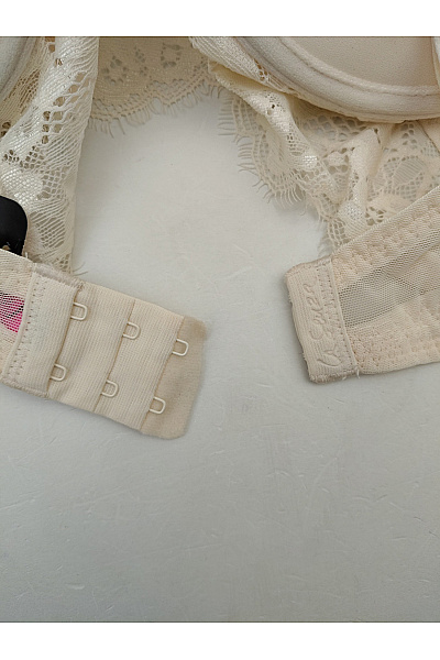 La Senza Béžová krajková push up korzetová podprsenka s ozdobami Velikost EU 34D | La Senza | obrázek 6
