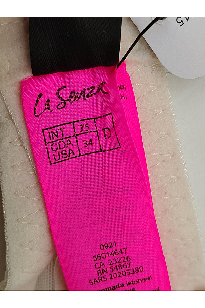 La Senza Béžová krajková push up korzetová podprsenka s ozdobami Velikost EU 34D | La Senza | obrázek 9