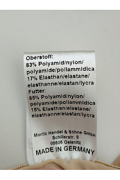 FORMAT Béžová hladká kosticová podprsenka s krajkovými ramínky Velikost EU 85D | FORMAT | obrázek 9