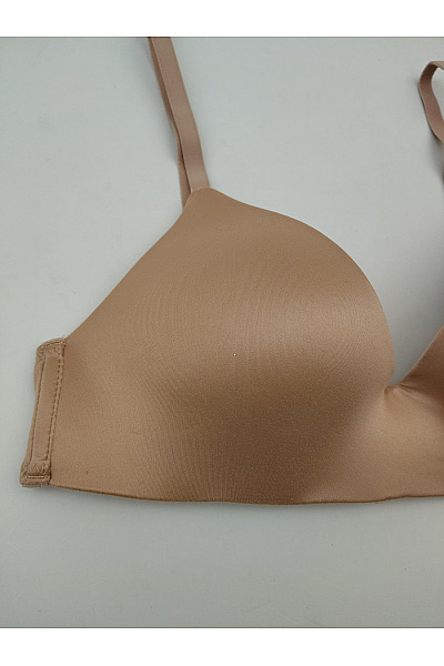 La Senza Béžová hladká bezešvá t-shirt podprsenka s měkkými košíčky Velikost EU XS/TP | La Senza | obrázek 3