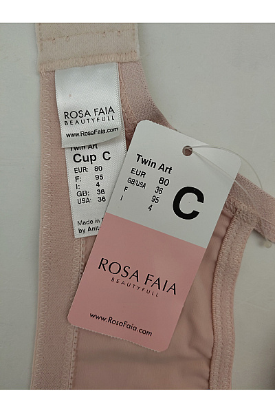 ROSA FAIA Dámská béžová bezešvá podprsenka s měkkými košíčky | ROSA FAIA | obrázek 8