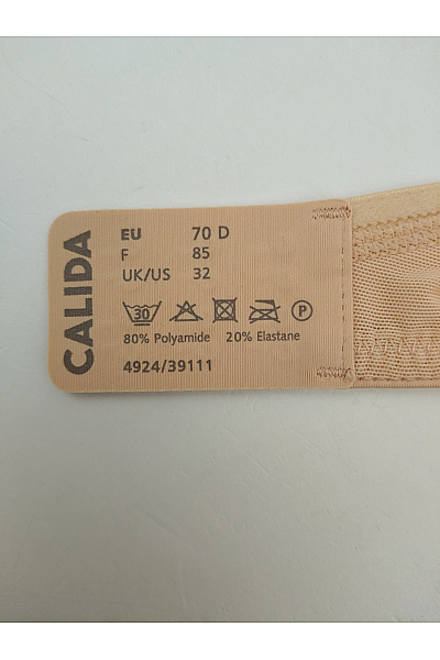 CALIDA Béžová hladká kosticová podprsenka Velikost EU 70D | CALIDA | obrázek 9