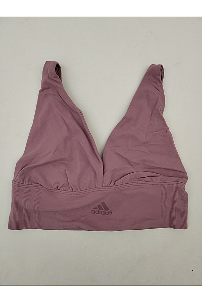 ADIDAS Růžová sportovní braletová podprsenka s hlubokým výstřihem | ADIDAS | obrázek 2