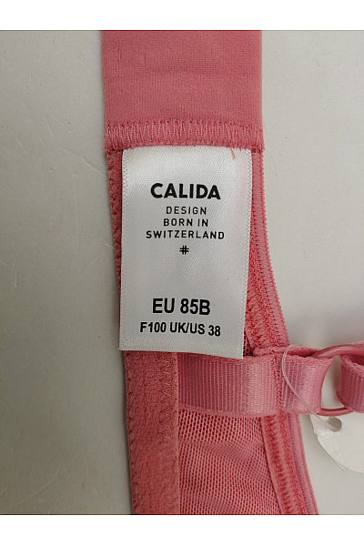 CALIDA Bavlněná růžová krajková kosticová podprsenka Vel. EU 85B | CALIDA | obrázek 8