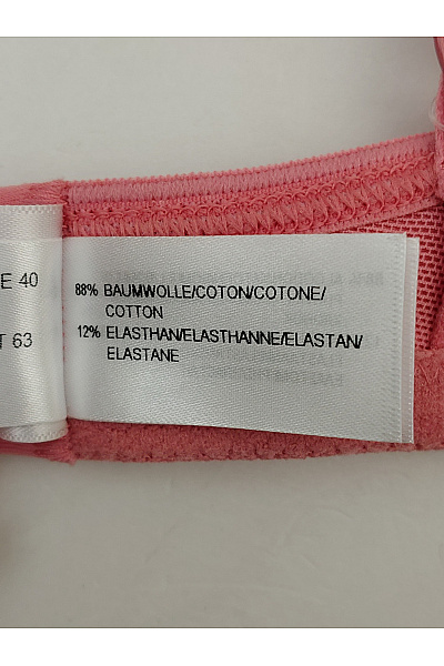 CALIDA Bavlněná růžová krajková kosticová podprsenka Vel. EU 85B | CALIDA | obrázek 9