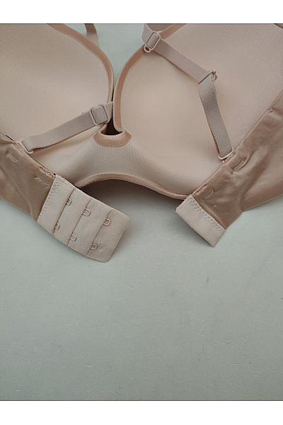 La Senza Béžová hladká push-up podprsenka s překříženými zády Vel. US 32D | La Senza | obrázek 6
