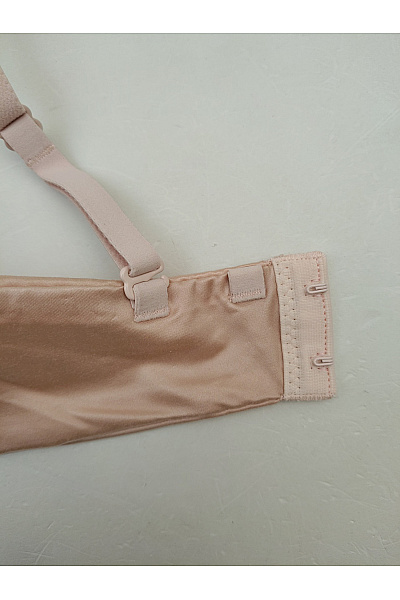 La Senza Béžová hladká push-up podprsenka s překříženými zády Vel. US 32D | La Senza | obrázek 8