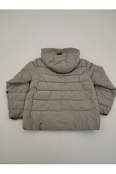 Khujo Dámská béžová prošívaná puffer bunda s kapucí Vel. L | Khujo | obrázek 7