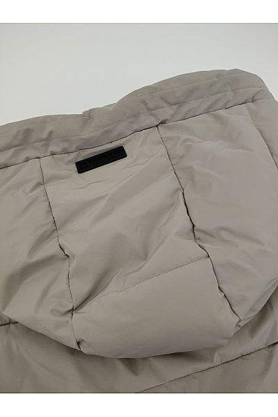 Khujo Dámská béžová prošívaná puffer bunda s kapucí Vel. L | Khujo | obrázek 9