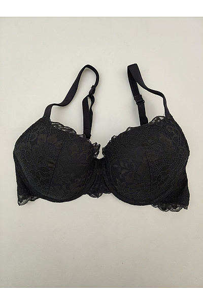La Senza Černá krajková kosticová push up podprsenka Vel. US 34D | La Senza | obrázek 2