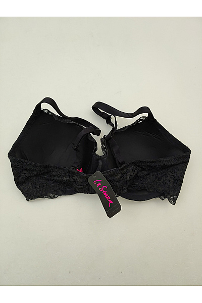 La Senza Černá krajková kosticová push up podprsenka Vel. US 34D | La Senza | obrázek 4