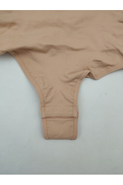 BYE BRA Béžové dámské stahovací body slim fit Velikost EU L | BYE BRA | obrázek 4